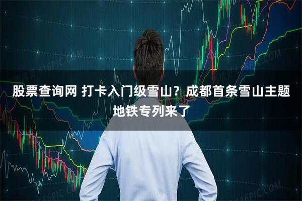 股票查询网 打卡入门级雪山？成都首条雪山主题地铁专列来了